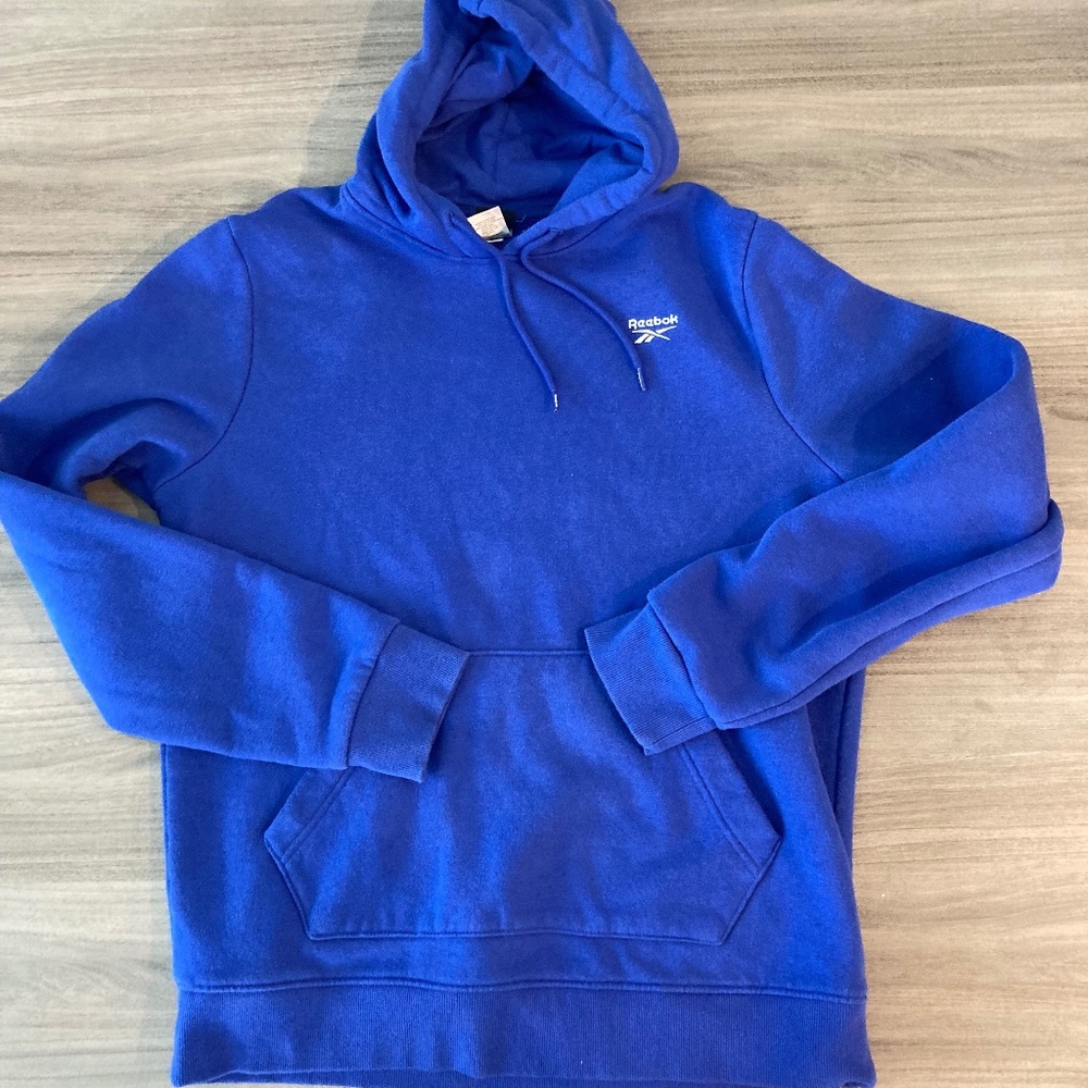 Blue Reebok Hoodie